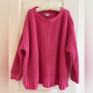 American Eagle chunky knit pullover sweater lightweight